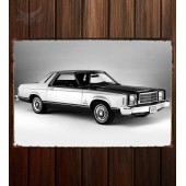 Металлическая табличка Ford Granada Ghia Coupe